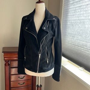 “Dusty” black cotton Liverpool jacket